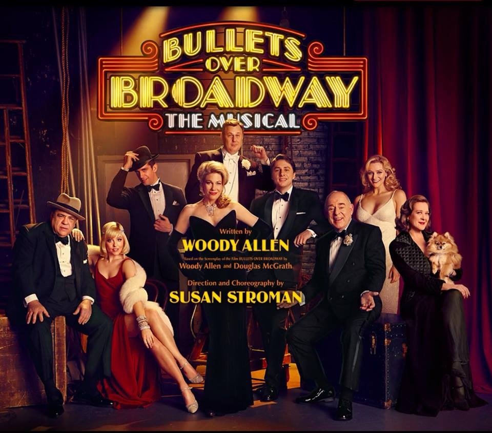 Bullets Over Broadway cast photo